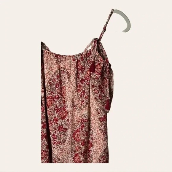 0293. MADEWELL WATERCOLOR‎ PAISLEY FLORAL DRESS SIZE XSMALL - Picture 8 of 12